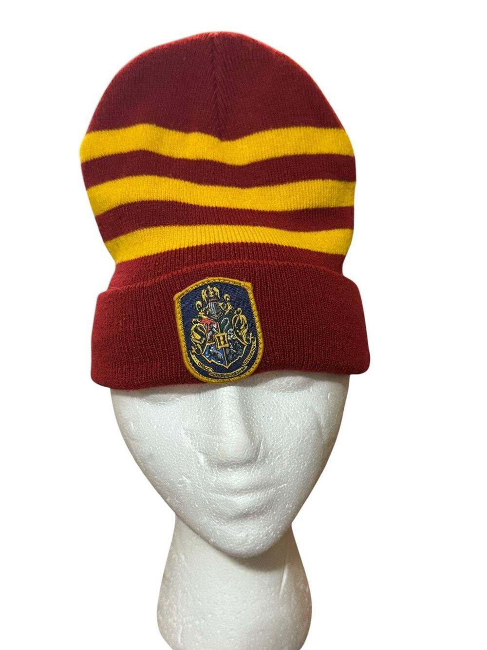 Elope Harry Potter Beanie Hat Gryffindor House Crest Logo Skull Hat